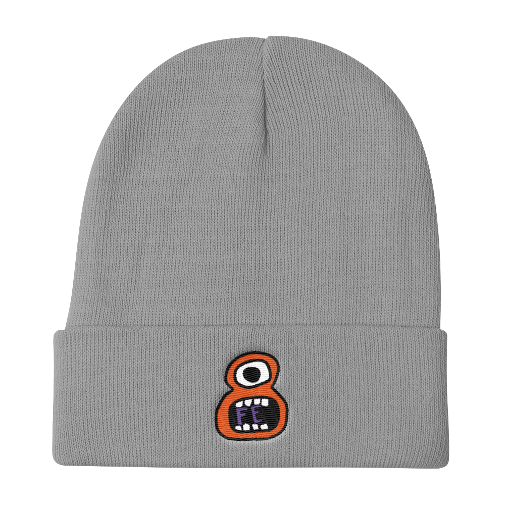 8 Guy Beanie Embroidery